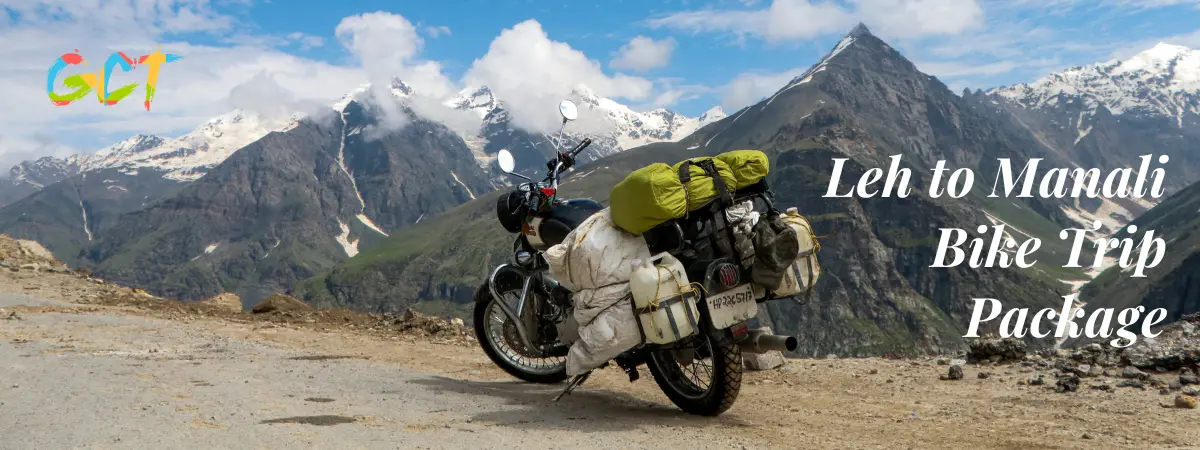 manali to leh bike trip package