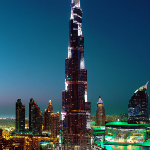 Burj Khalifa: The tallest building in the world located in Dubai