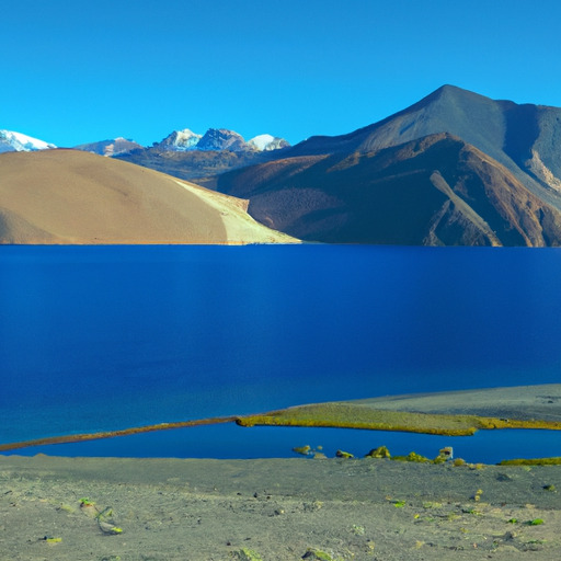 What is special about Pangong Lake?