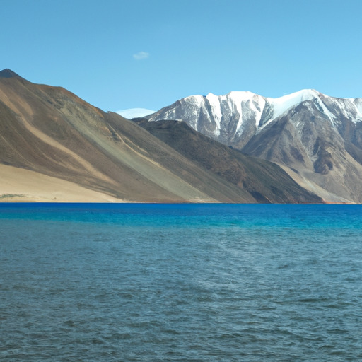 What is special about Pangong Lake?