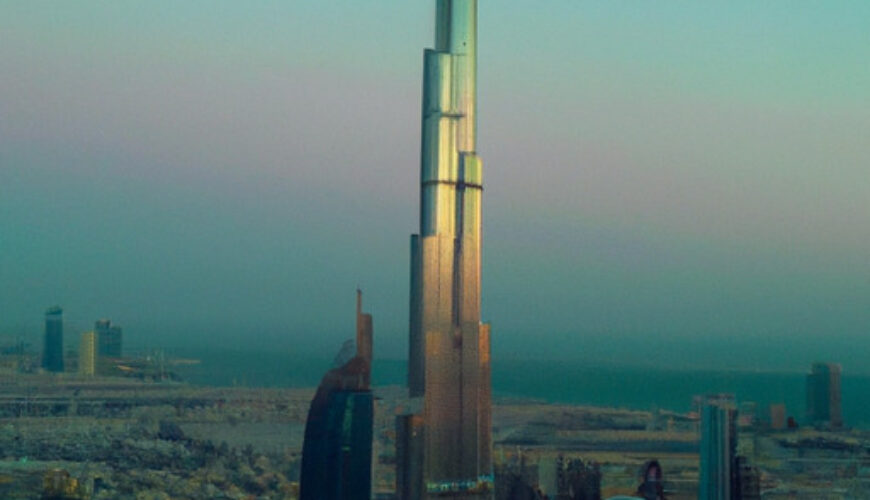 Burj Khalifa: The tallest building in the world located in Dubai