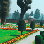 Mughal Gardens in Kashmir