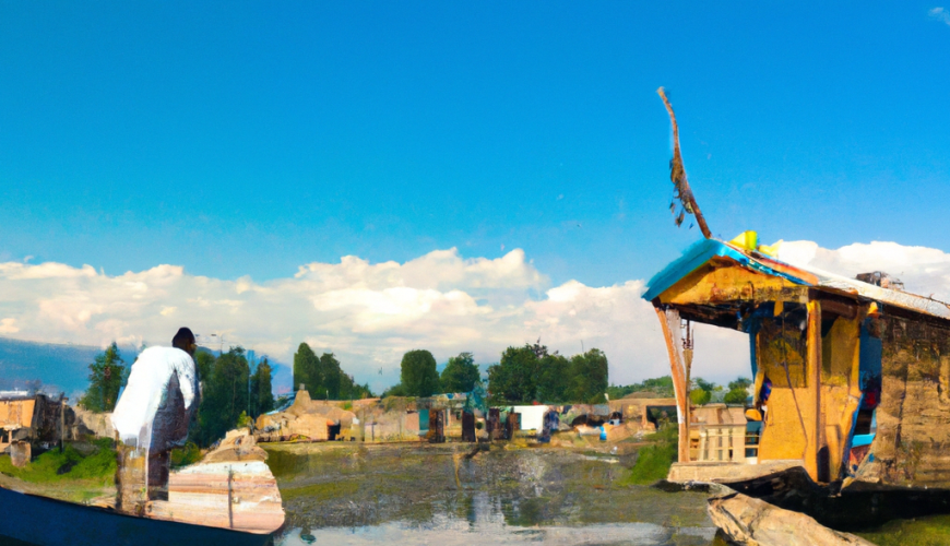 Which lake in Kashmir is famous for houseboat?