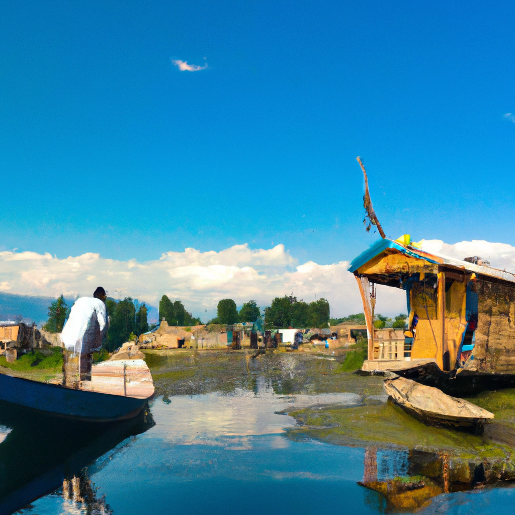 Which lake in Kashmir is famous for houseboat?